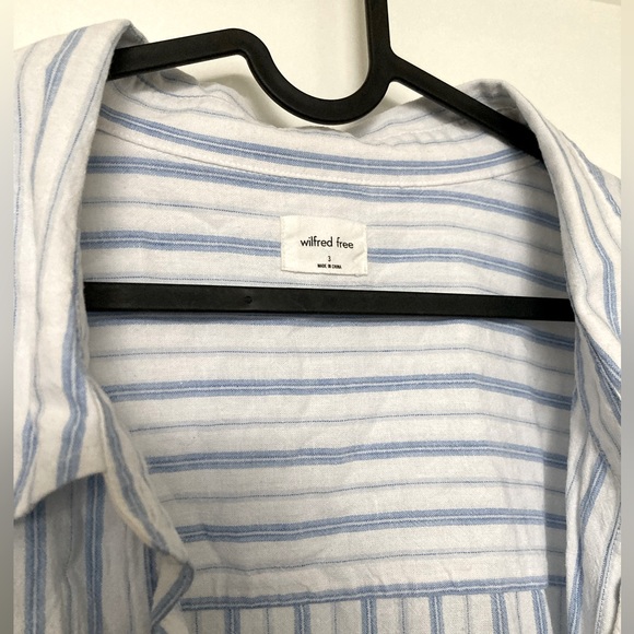 Wilfred Linen Boyfriend Button Down - Picture 4 of 9